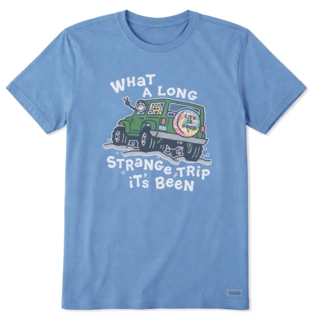 Life Is Good Men's Long Strange Trip Tee